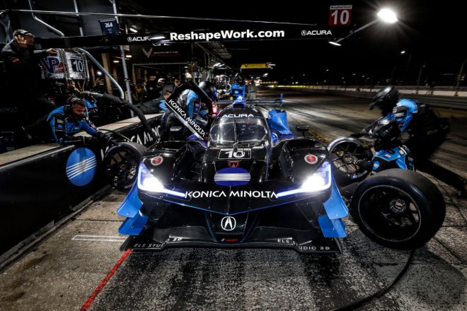 ウェイン・テイラー・レーシングの10号車コニカミノルタ・アキュラARX-05