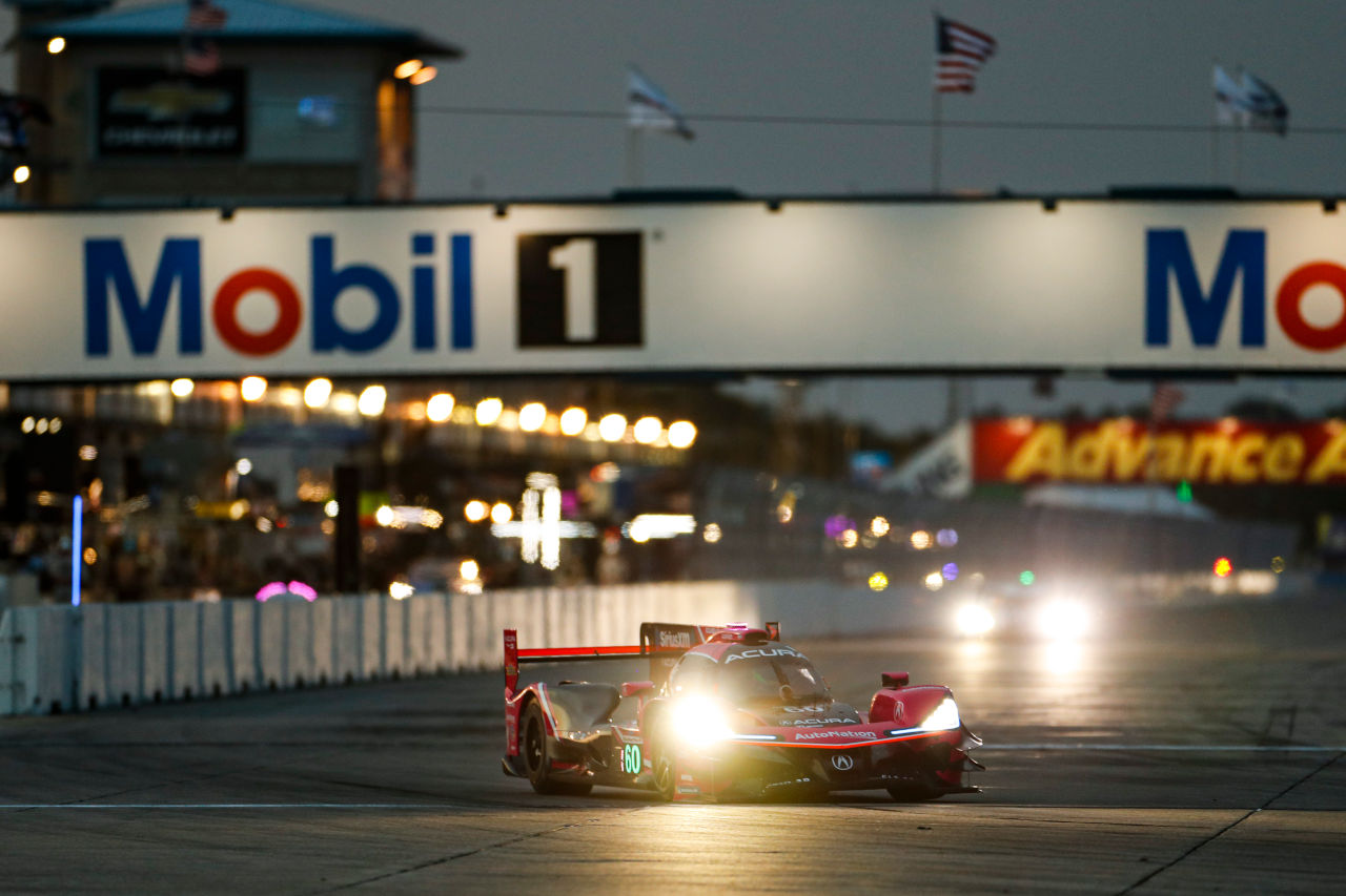 マイヤー・シャンク・レーシング・w／カーブ・アガジャニアンの60号車アキュラARX-05　2021年IMSA第2戦セブリング12時間