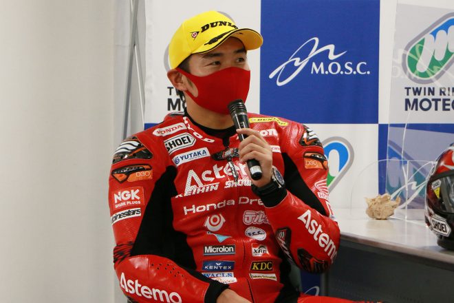 2位の渡辺一馬（Astemo Honda Dream SI Racing）／2021年全日本ロード第1戦もてぎ ST1000