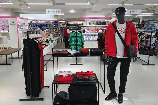 『PUMA MOTORSPORT POP-UP』店舗の様子
