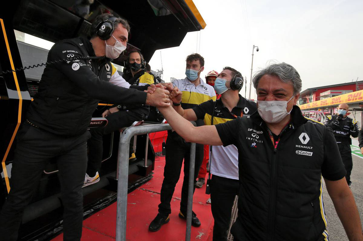 シリル・アビテブール（ルノー マネージングディレクター）＆ルカ・デメオ（ルノーCEO）