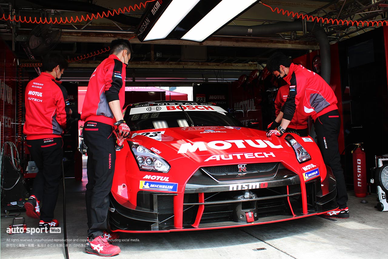 2021年スーパーGT第1戦岡山　金曜搬入日