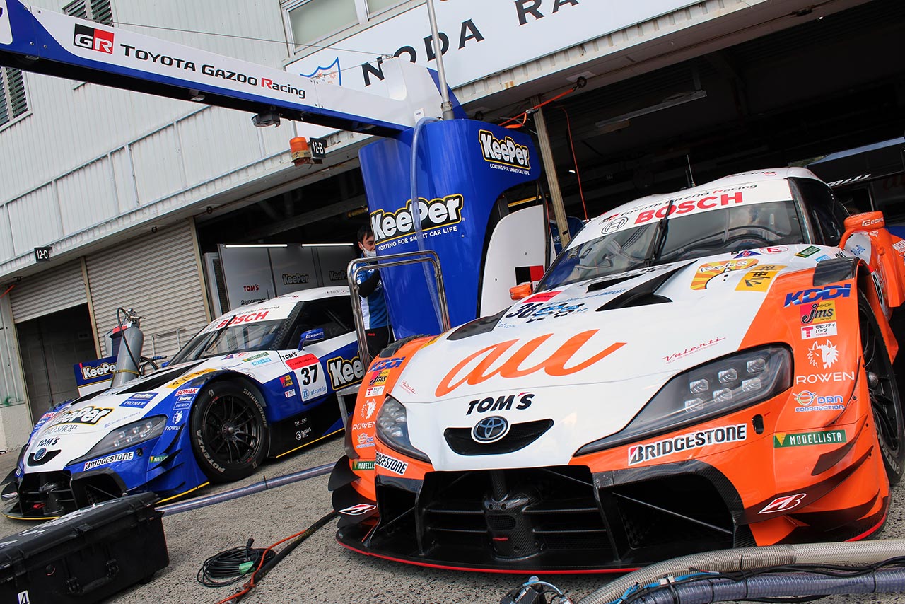 2021年スーパーGT第1戦岡山　金曜搬入日