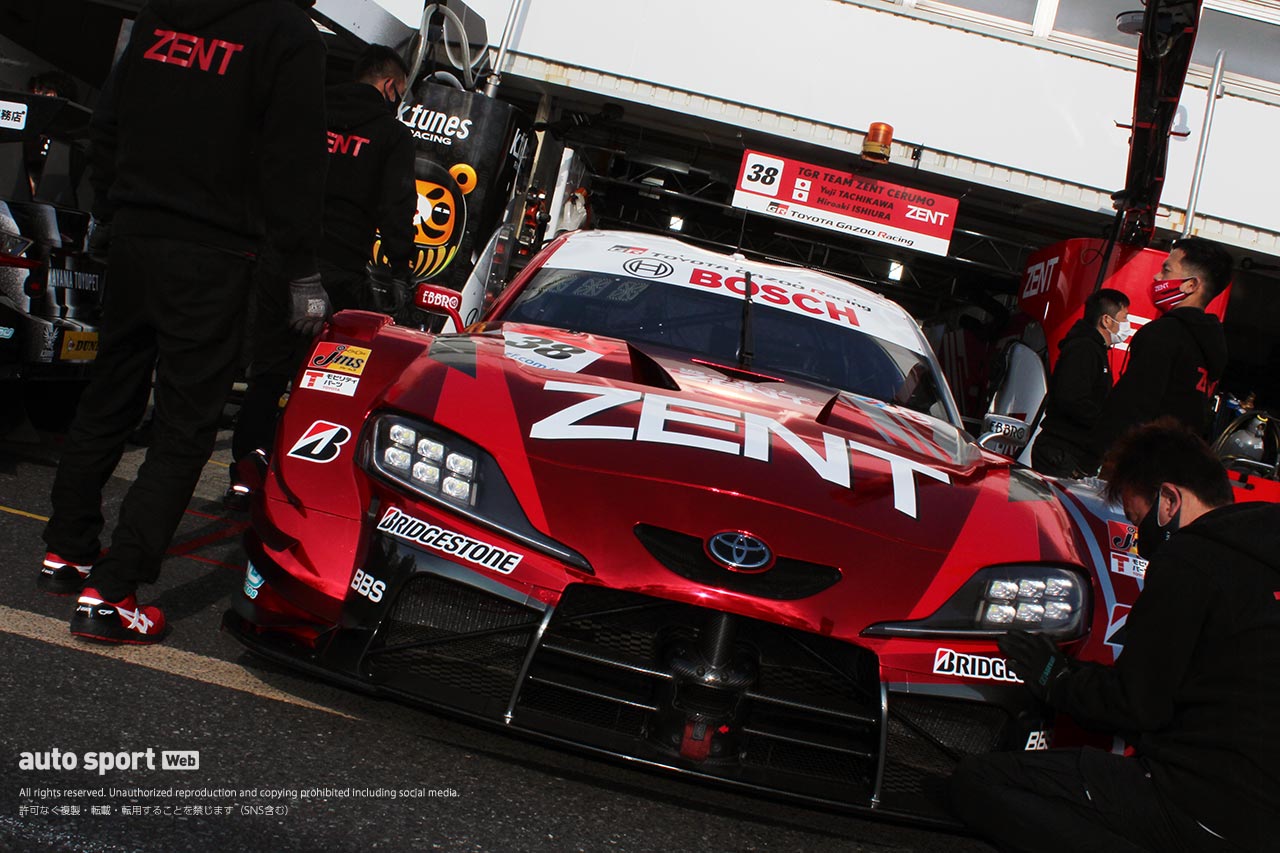 2021年スーパーGT第1戦岡山　金曜搬入日