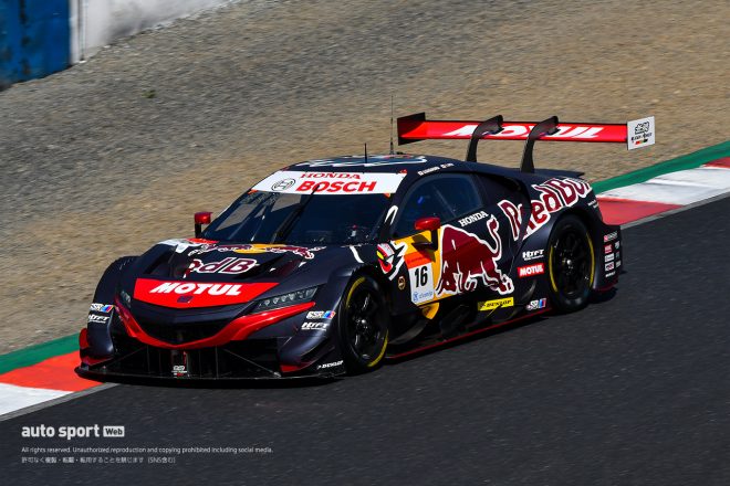 2021スーパーGT第1戦岡山　Red Bull MOTUL MUGEN NSX-GT（笹原右京／大湯都史樹）