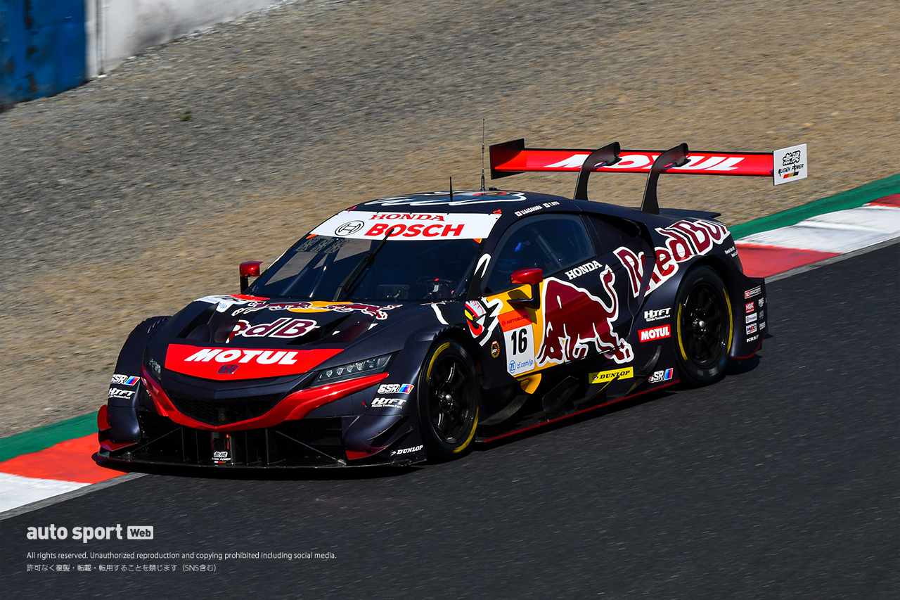 2021スーパーGT第1戦岡山　Red Bull MOTUL MUGEN NSX-GT（笹原右京／大湯都史樹）