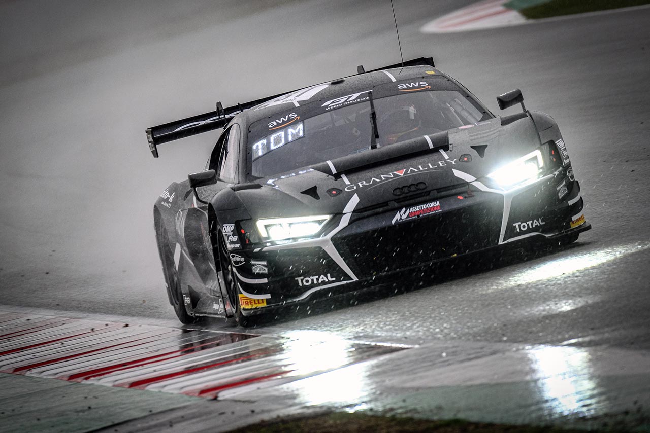 2020年のGTWCヨーロッパ／スプリント・カップ、富田がドライブしたベルジャン・アウディクラブ・チームWRTの31号車アウディR8 LMS