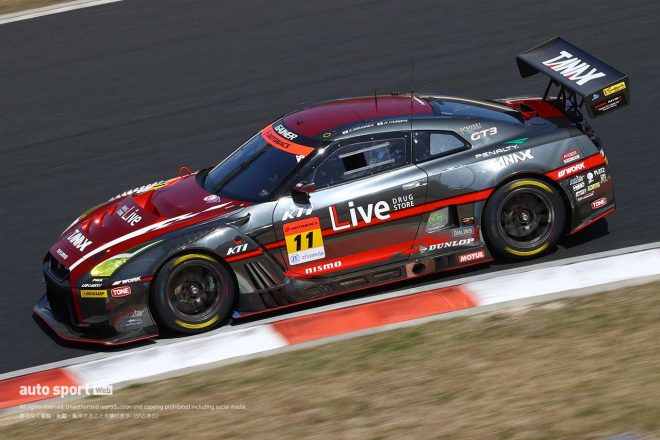 2021スーパーGT第1戦岡山　GAINER TANAX GT-R（平中克幸／安田裕信）