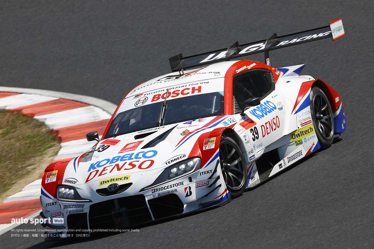2021スーパーGT第1戦岡山　DENSO KOBELCO SARD GR Supra（ヘイキ・コバライネン／中山雄一）