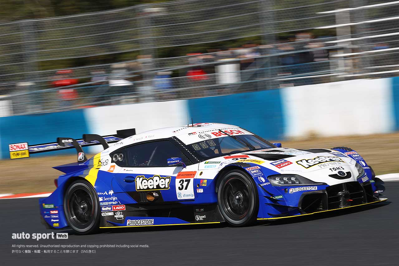 2021スーパーGT第1戦岡山　KeePer TOM’S GR Supra（平川亮／阪口晴南）