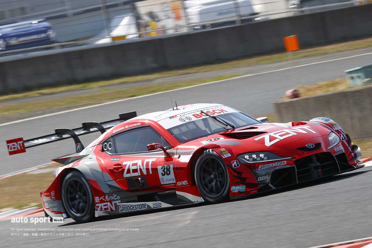 2021スーパーGT第1戦岡山　ZENT CERUMO GR Supra（立川祐路／石浦宏明）