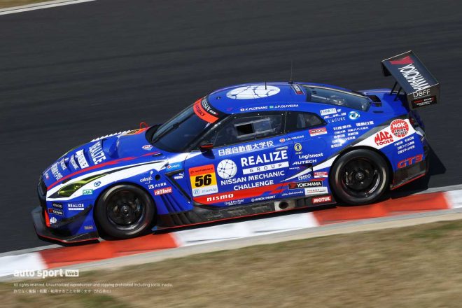 2021スーパーGT第1戦岡山　リアライズ日産自動車大学校 GT-R（藤波清斗／ジョアオ・パオロ・デ・オリベイラ）