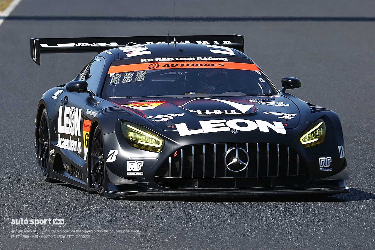 2021スーパーGT第1戦岡山　LEON PYRAMID AMG（蒲生尚弥／菅波冬悟）