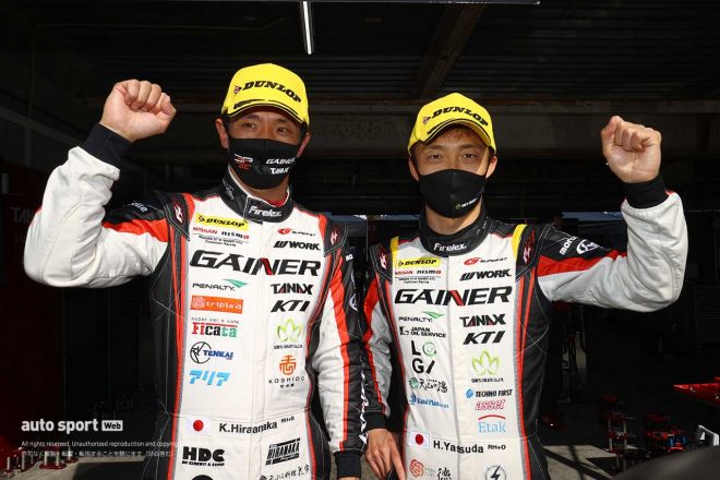 2021スーパーGT第1戦岡山　GAINER TANAX GT-R（平中克幸／安田裕信）