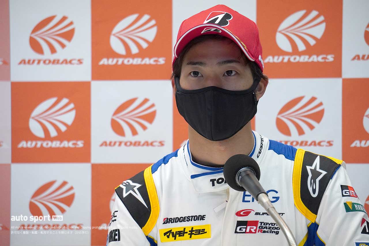 2021スーパーGT第1戦岡山　平川亮（KeePer TOM’S GR Supra）