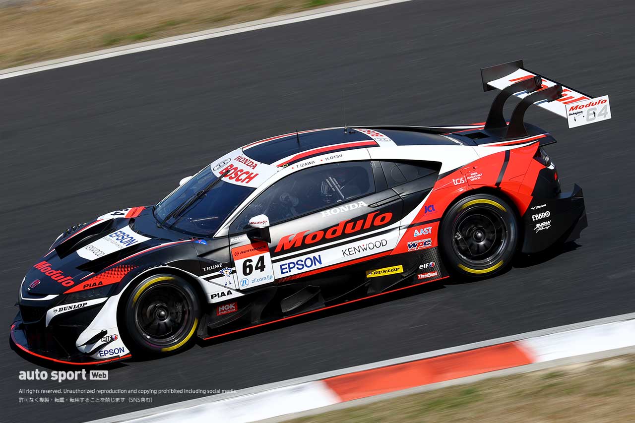 2021スーパーGT第1戦岡山　Modulo NSX-GT（伊沢拓也／大津弘樹）