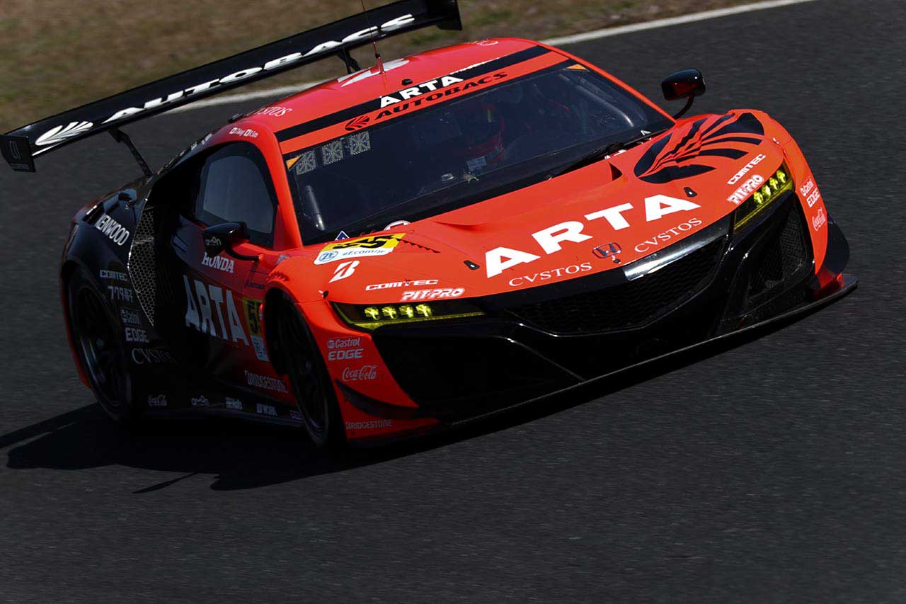 2021スーパーGT第1戦岡山　ARTA NSX GT3（高木真一／佐藤蓮）