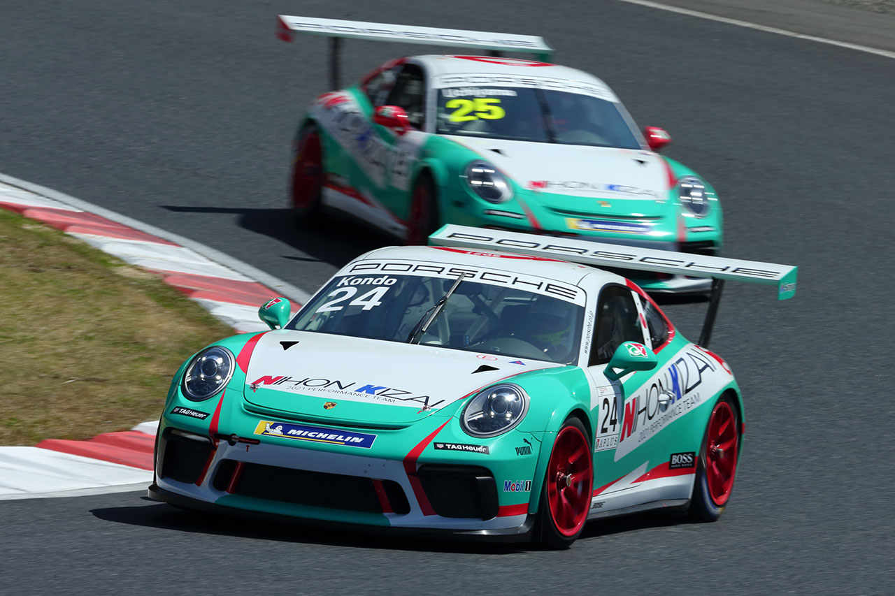 ポルシェカレラカップジャパン2021第1／2戦岡山　＃24 近藤翼