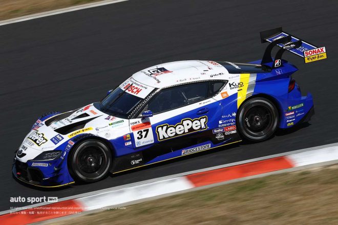 2021スーパーGT第1戦岡山　KeePer TOM’S GR Supra（平川亮／阪口晴南）