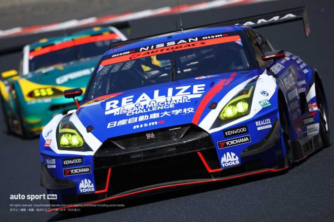 2021スーパーGT第1戦岡山　リアライズ日産自動車大学校 GT-R（藤波清斗／ジョアオ・パオロ・デ・オリベイラ）