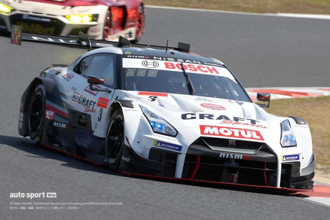 2021スーパーGT第1戦岡山　CRAFTSPORTS MOTUL GT-R（平手晃平／千代勝正）