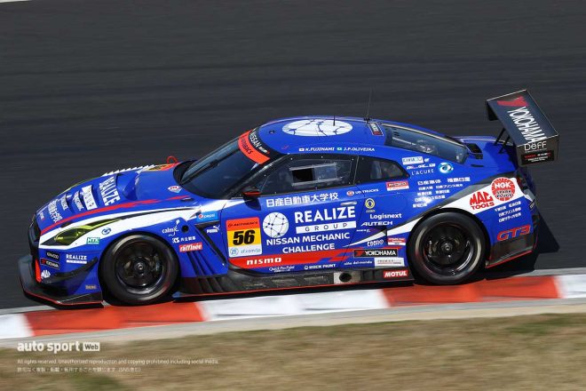 2021スーパーGT第1戦岡山　リアライズ日産自動車大学校 GT-R（藤波清斗／ジョアオ・パオロ・デ・オリベイラ）