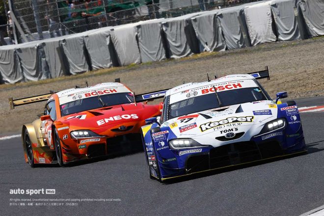 2021スーパーGT第1戦岡山　KeePer TOM’S GR Supra（平川亮／阪口晴南）