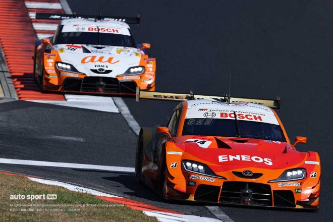 au TOM’S GR Supraの猛追を退けて勝利を掴んだENEOS X PRIME GR Supra