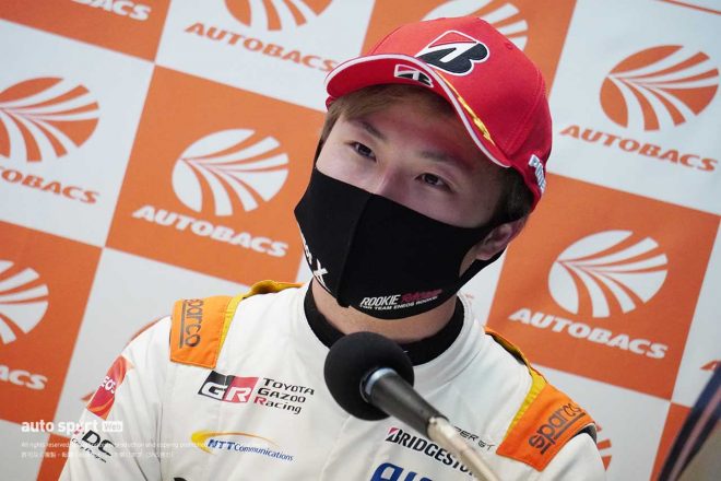 2021スーパーGT第1戦岡山　山下健太（ENEOS X PRIME GR Supra）