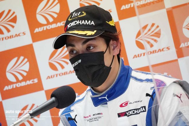 2021スーパーGT第1戦岡山　藤波清斗（リアライズ日産自動車大学校 GT-R）