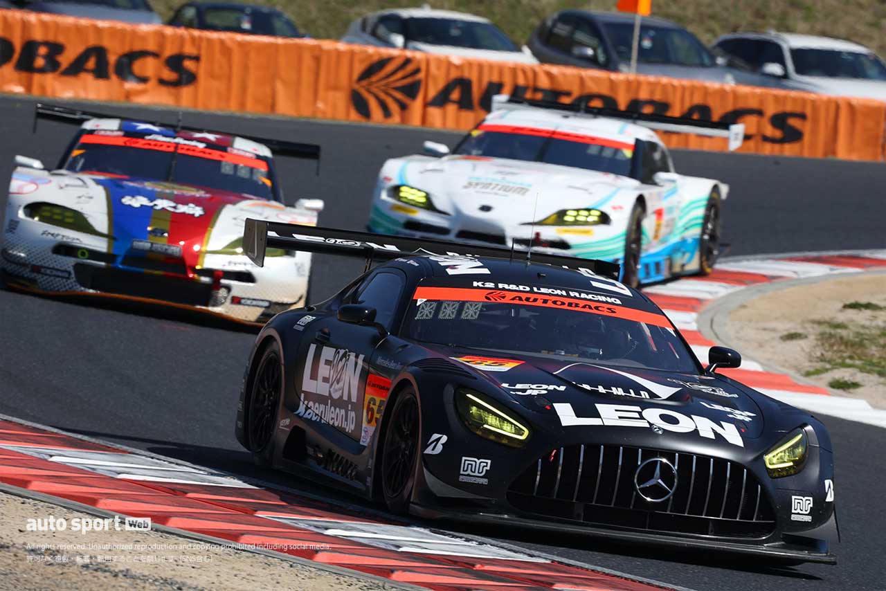 2021スーパーGT第1戦岡山　LEON PYRAMID AMG（蒲生尚弥／菅波冬悟）