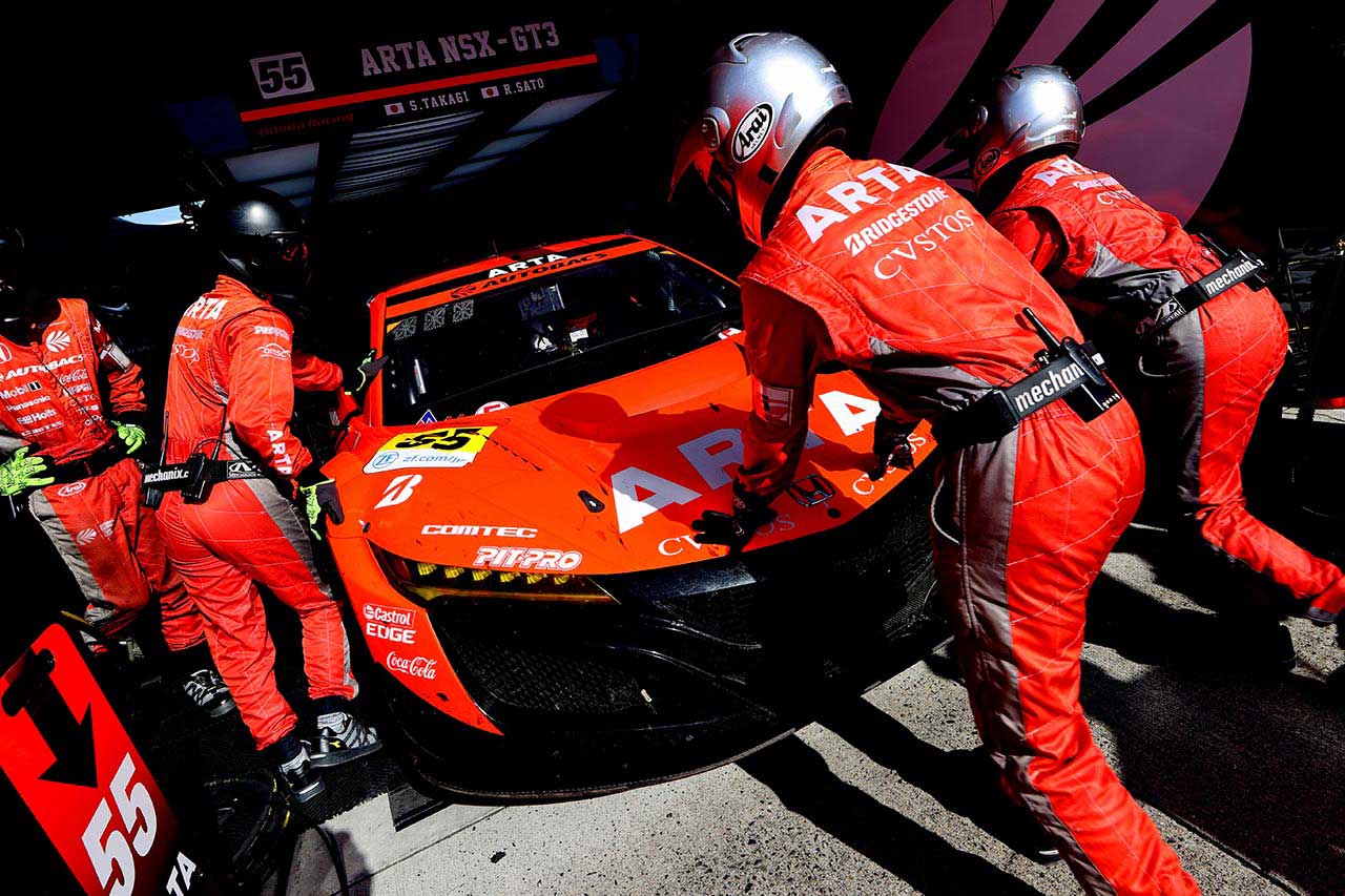 2021スーパーGT第1戦岡山　ARTA NSX GT3（高木真一／佐藤蓮）