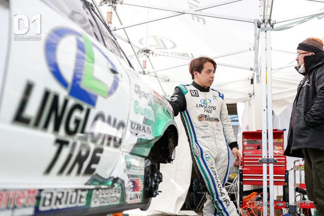 D1グランプリ：小橋正典（LINGLONG TIRE DRIFT Team ORANGE）