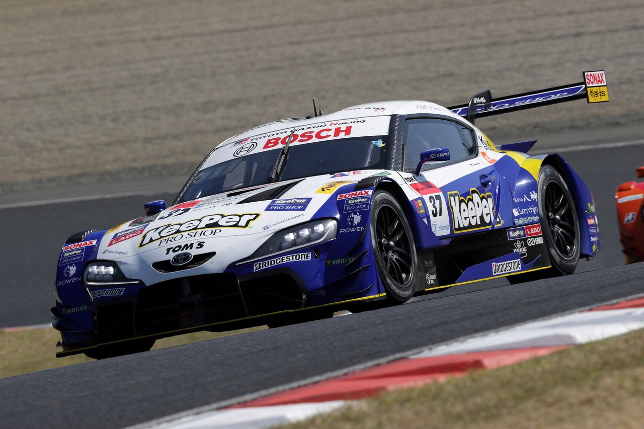 2021スーパーGT第1戦岡山　KeePer TOM’S GR Supra（平川亮／阪口晴南）