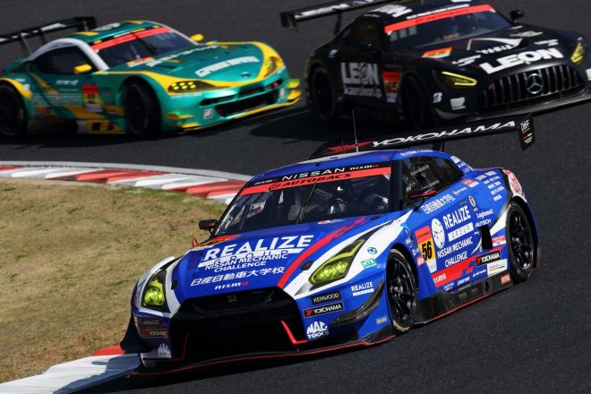 2021スーパーGT第1戦岡山　リアライズ日産自動車大学校 GT-R（藤波清斗／ジョアオ・パオロ・デ・オリベイラ）