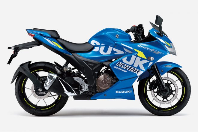 スズキ ジクサーSF250（トリトンブルーメタリック）