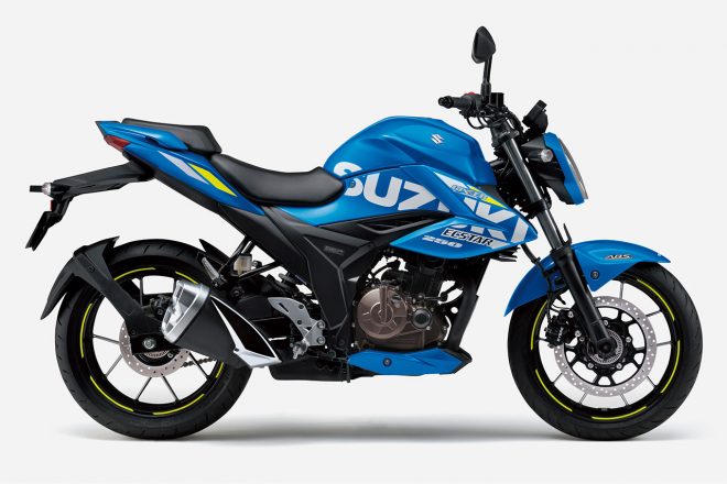 スズキ ジクサー250（トリトンブルーメタリック）
