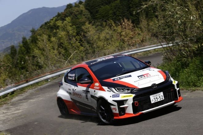 勝田範彦／木村裕介組（GRヤリスGR4ラリー）　2021全日本ラリー第3戦唐津