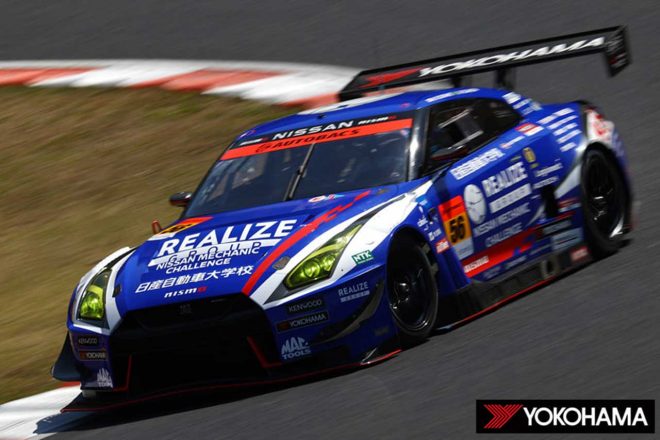 2021スーパーGT第1戦岡山　リアライズ日産自動車大学校 GT-R（藤波清斗／ジョアオ・パオロ・デ・オリベイラ）