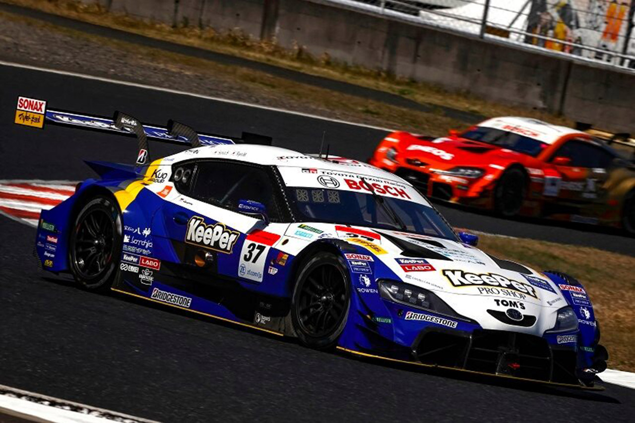 2021スーパーGT第1戦岡山　KeePer TOM’S GR Supra（平川亮／阪口晴南）