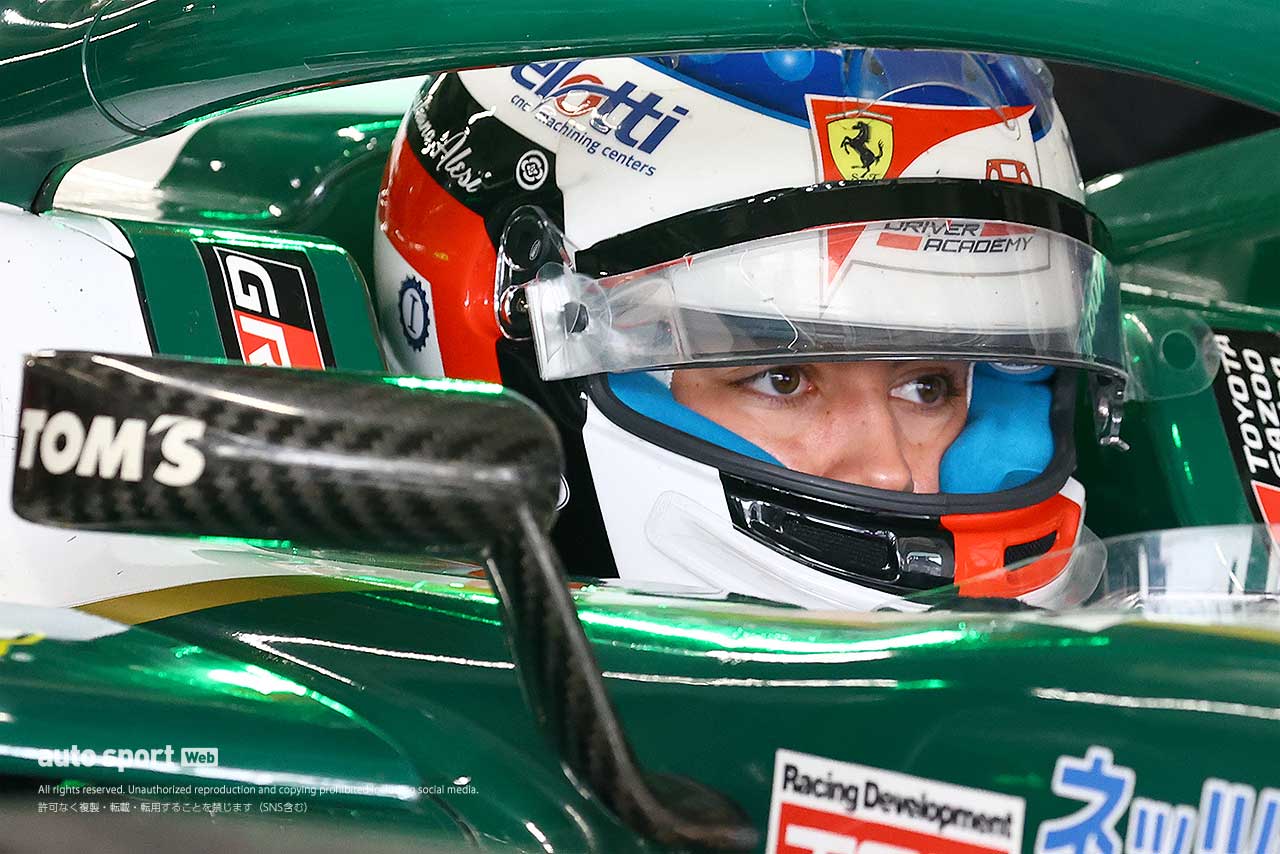 第2戦鈴鹿でスーパーフォーミュラデビューを迎えるジュリアーノ・アレジ（Kuo VANTELIN TEAM TOM’S）