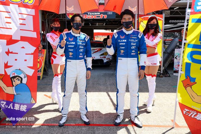 14Cピット 5　TEAM MACH 平木湧也 ／平木玲次 レーシングスーツ：スパルコ