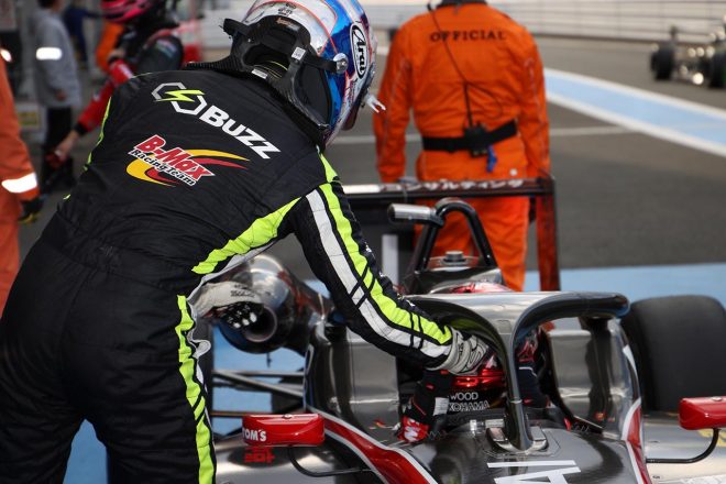 2020年スーパーフォーミュラ・ライツ第6ラウンド富士での阪口晴南と宮田莉朋