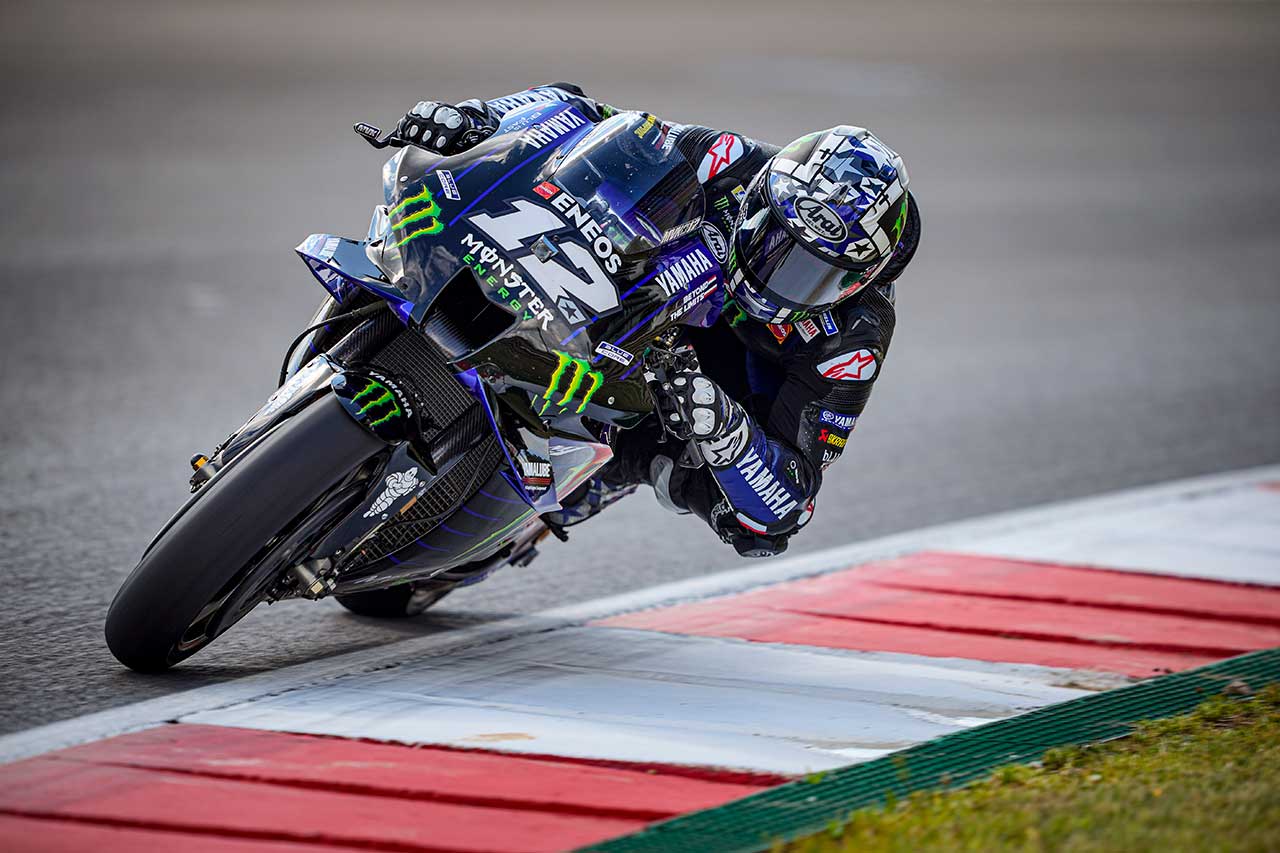 2021年MotoGP第3戦ポルトガルGP　マーベリック・ビニャーレス（モンスターエナジー・ヤマハMotoGP）