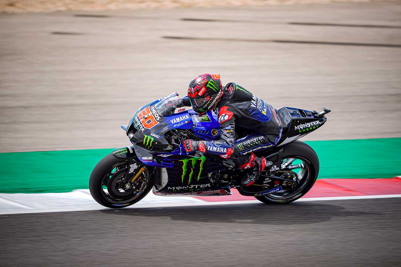 2021年MotoGP第3戦ポルトガルGP　ファビオ・クアルタラロ（モンスターエナジー・ヤマハMotoGP）