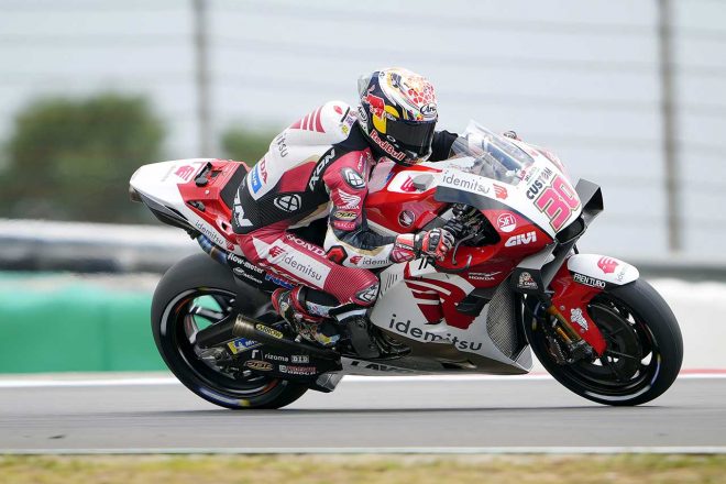 2021年MotoGP第3戦ポルトガルGP初日フリー走行（1）　中上貴晶（LCRホンダ・イデミツ）