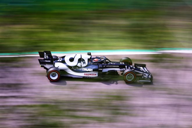2021年F1第2戦エミリア・ロマーニャGP　角田裕毅（アルファタウリ・ホンダ）