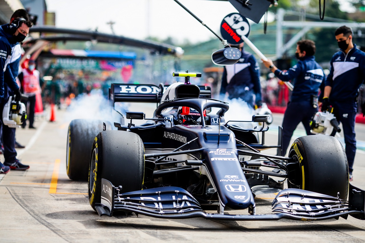 2021年F1第2戦エミリア・ロマーニャGP　ピエール・ガスリー（アルファタウリ・ホンダ）