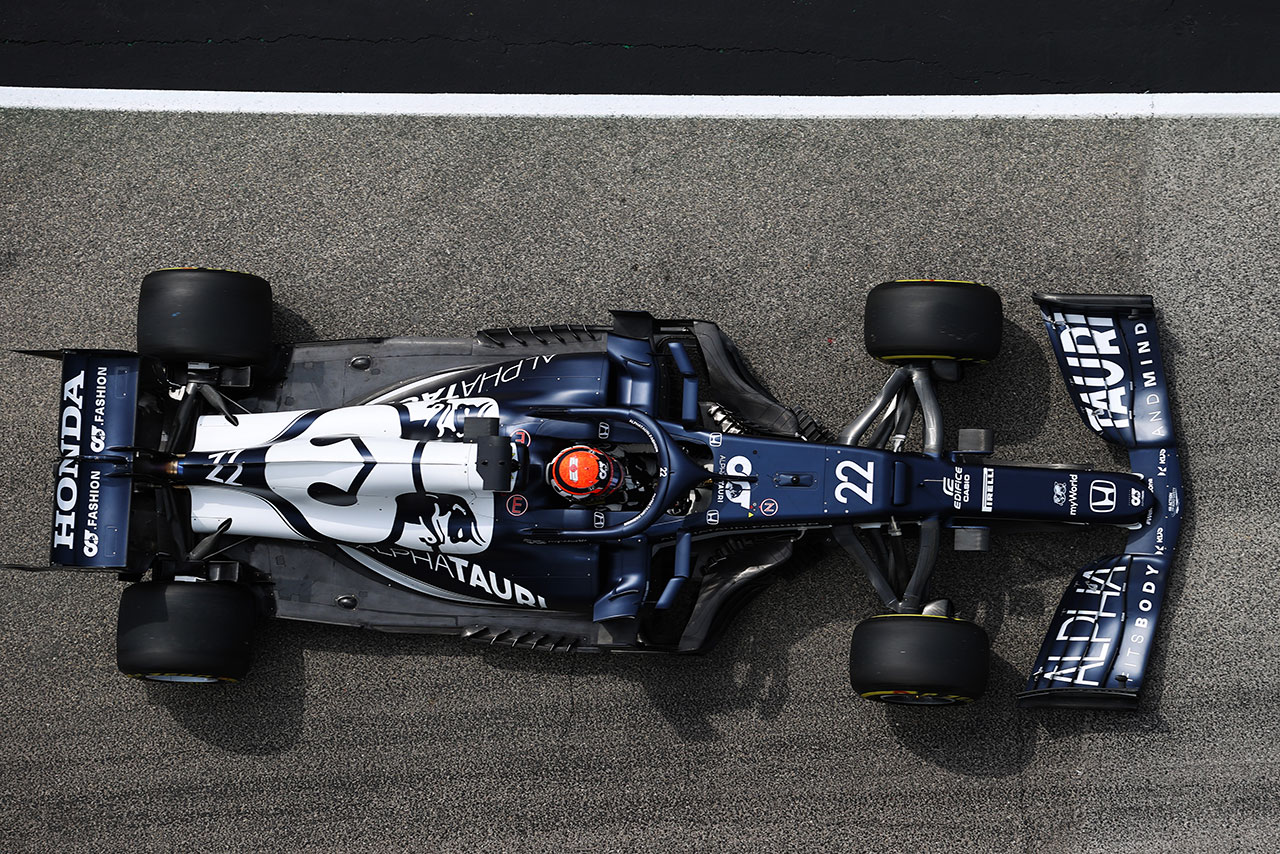 角田裕毅（アルファタウリ・ホンダ）