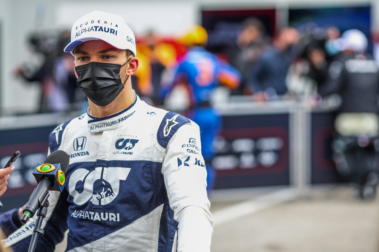 2021年F1第2戦エミリア・ロマーニャGP　ピエール・ガスリー（アルファタウリ・ホンダ）